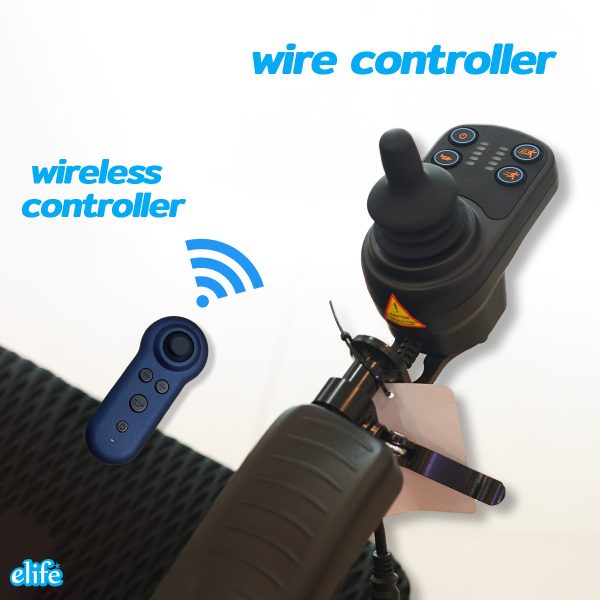 Lite7 | รถเข็นไฟฟ้าเพื่อการท่องเที่ยว เบาเพียง 16Kg บังคับ Wireless - Image 4