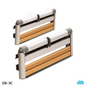 ราวกั้นอลูมิเนียมสำหรับเตียงไฟฟ้า ผู้สูงอายุ ผู้ป่วย Bed rail รุ่น EB-3C