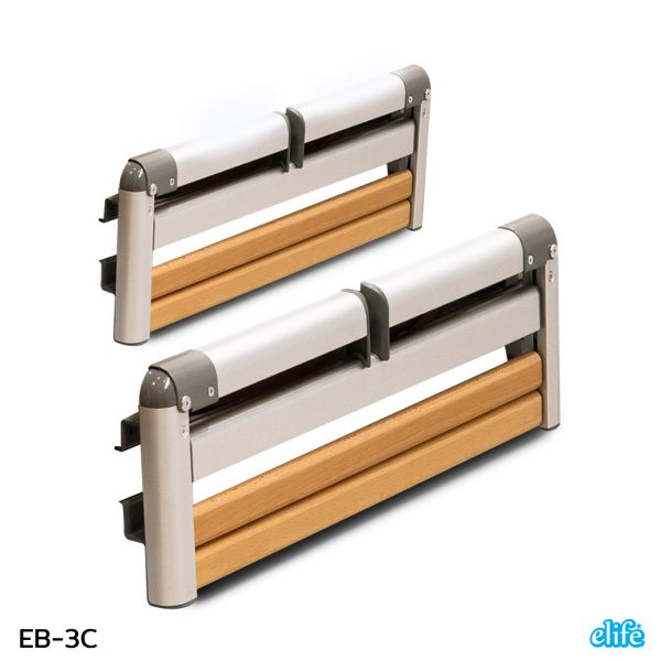 ราวกั้นอลูมิเนียมสำหรับเตียงไฟฟ้า ผู้สูงอายุ ผู้ป่วย Bed rail รุ่น EB-3C