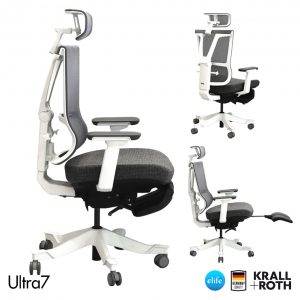 Ultra7 Ergo Chair เก้าอี้สุขภาพ ปรับได้ 7ฟังก์ชั่น Ergonomic