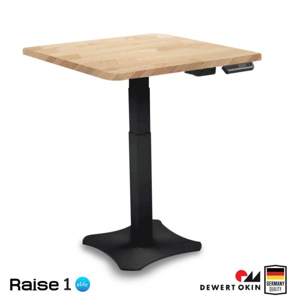 Raise1 Ergo Desk สั่งตัด ไม้แท้ | โต๊ะทำงานปรับไฟฟ้าเพื่อสุขภาพขาเดียว | RealWood - Image 6