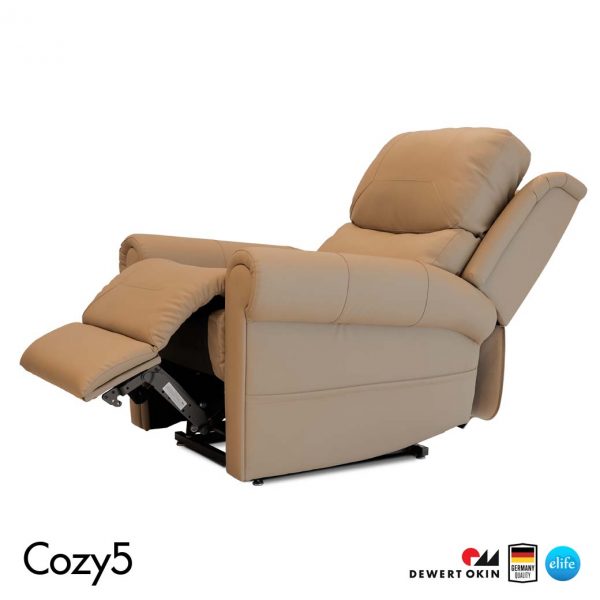 Cozy5 | โซฟาปรับไฟฟ้า 5ฟังก์ชั่น 9ปุ่มกด สบายกว่า นอน,ชันขา,ช่วยยืนไฟฟ้า(Stand Assist), Lumbar Adjust, Head Adjust - Image 8