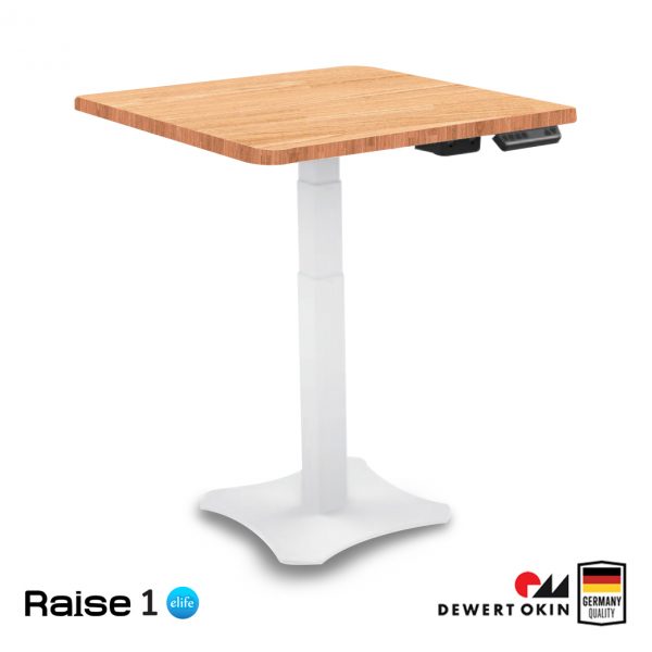 Raise1 Ergo Desk | โต๊ะทำงานปรับไฟฟ้าเพื่อสุขภาพขาเดียว | Premium Melamine - Image 4