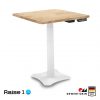 Raise1 Ergo Desk สั่งตัด ไม้แท้ | โต๊ะทำงานปรับไฟฟ้าเพื่อสุขภาพขาเดียว | RealWood - Image 3