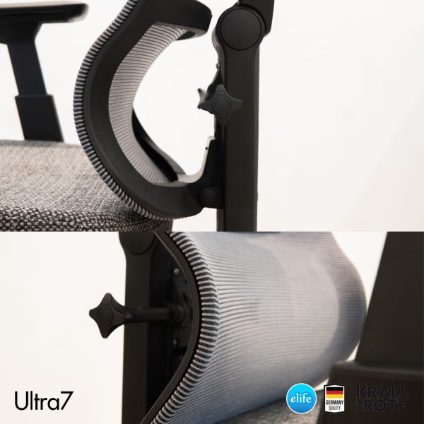Ultra7 Ergo Chair เก้าอี้สุขภาพ ปรับได้ 7ฟังก์ชั่น Ergonomic - Image 5