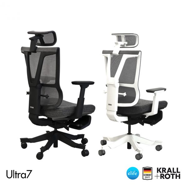 Ultra7 Ergo Chair เก้าอี้สุขภาพ ปรับได้ 7ฟังก์ชั่น Ergonomic - Image 3