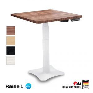 Raise1 Ergo Desk | โต๊ะทำงานปรับไฟฟ้าเพื่อสุขภาพขาเดียว | Premium Melamine