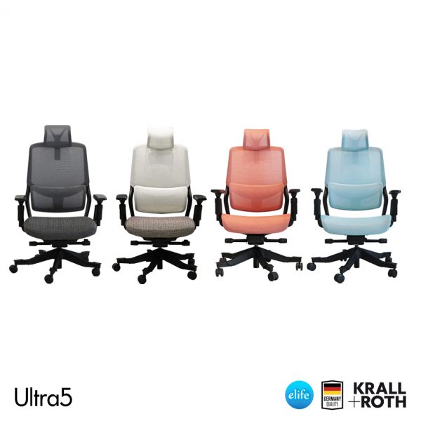 Ultra5 Ergo Chair เก้าอี้สุขภาพ ปรับได้ 5ฟังก์ชั่น - Image 7