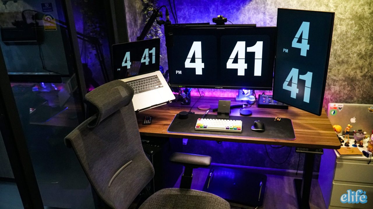 Review Raise3 Raise1 รีวิวโต๊ะสุขภาพปรับระดับไฟฟ้า เรซ แบรนด์คนไทย ...