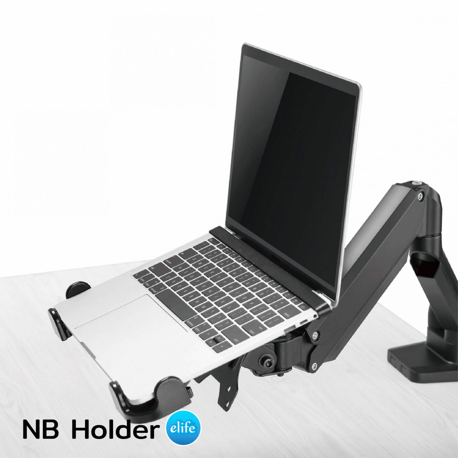 Notebook Holder for Armo ฐานยึดโน๊ตบุ้ค ใช้งานร่วมกับ Monitor Arm อี