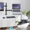 Notebook Holder for Armo ฐานยึดโน๊ตบุ้ค ใช้งานร่วมกับ Monitor Arm - Image 4