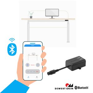 Bluetooth Smart Box สำหรับโต๊ะสุขภาพ Ergo Desk