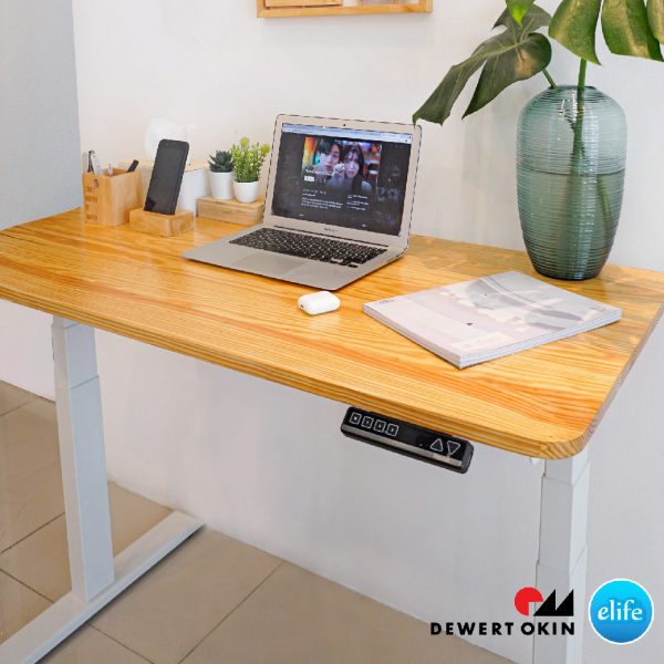 Raise3 Ergo Desk สั่งตัด ไม้แท้ | โต๊ะทำงานปรับไฟฟ้าเพื่อสุขภาพ | RealWood - Image 8