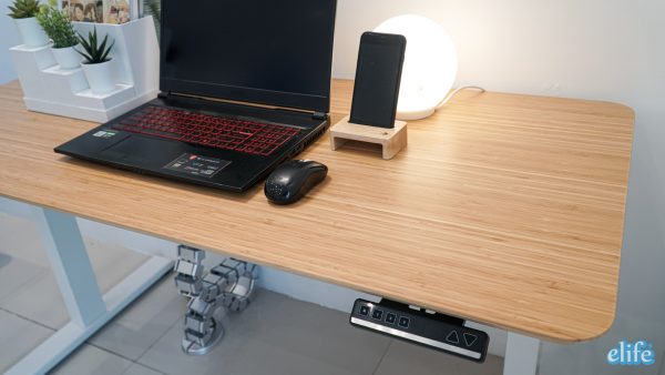 Raise3 Ergo Desk สั่งตัด ไม้แท้ | โต๊ะทำงานปรับไฟฟ้าเพื่อสุขภาพ | RealWood - Image 9