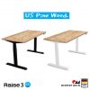 Raise3 Ergo Desk สั่งตัด ไม้แท้ | โต๊ะทำงานปรับไฟฟ้าเพื่อสุขภาพ | RealWood - Image 5