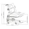 Alpha Chair | เก้าอี้ปรับระดับเพื่อสุขภาพสำหรับเด็ก Ergonomic  (ฟรี!! Cover1ชุด) - Image 6