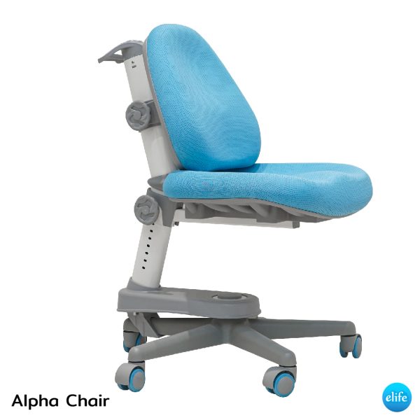 Alpha Study SetA | ชุดเซตโต๊ะ+เก้าอี้ปรับระดับเพื่อสุขภาพสำหรับเด็ก Ergonomics (ฟรี!! Cover1ชุด) - Image 5