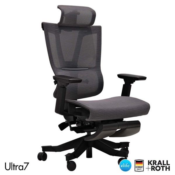 Ultra7 Ergo Chair เก้าอี้สุขภาพ ปรับได้ 7ฟังก์ชั่น Ergonomic - Image 7