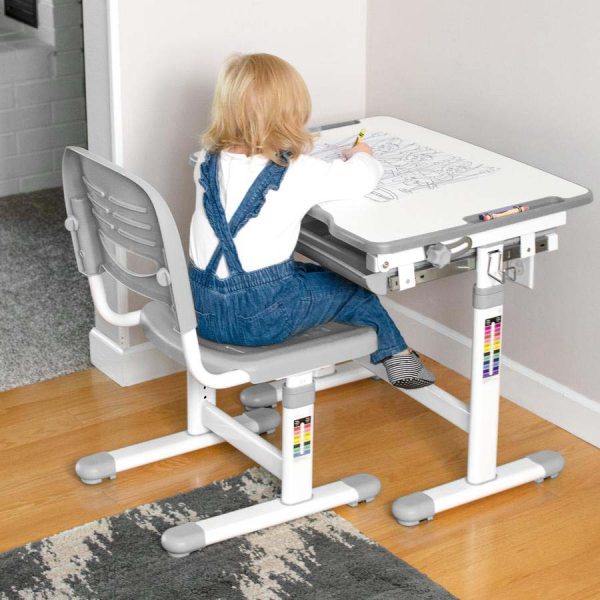 Kiddy Study Set | ชุดโต๊ะเพื่อสุขภาพเด็ก ปรับระดับตามหลัก Ergonomics - Image 9