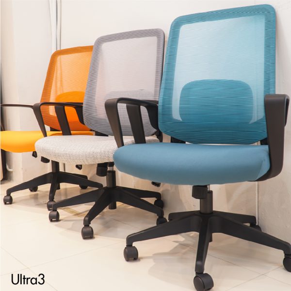 Ultra3 Ergo Chair เก้าอี้ทำงานสุขภาพเสริม Lumbar Protection support ช่วยรองรับแผ่นหลัง - Image 5