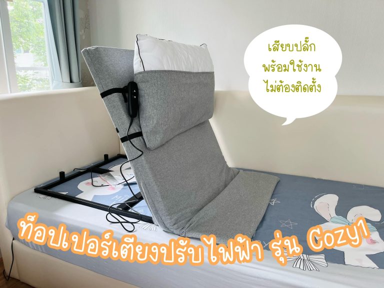 Read more about the article นั่งดูทีวีอย่างไรให้ห่างไกลอัมพฤกษ์ Bed Top Recliner