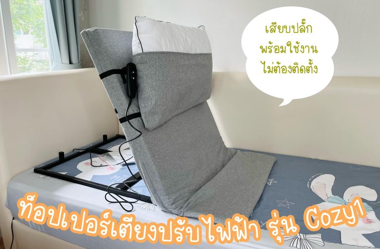 นั่งดูทีวีอย่างไรให้ห่างไกลอัมพฤกษ์ Bed Top Recliner