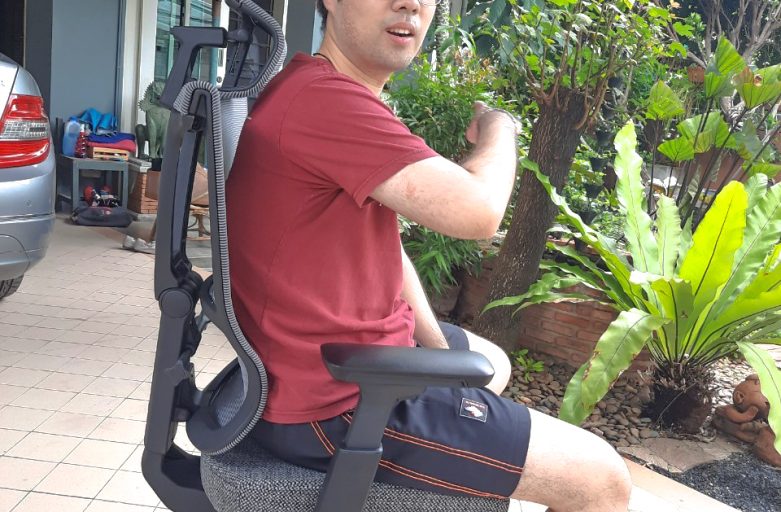 Ergochair คุณนพนันท์  Ultra7 เก้าอี้เพื่อสุขภาพ