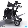 Lite5 | รถวีลแชร์ช่วยเดินแบบไฟฟ้าผู้สูงอายุ ใช้งานได้ 5ระบบ เบาเพียง 16กก. Electric Rollator Wheelchair - Image 5