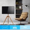 VISMO PRO | ขายึดจอทีวี 3ขาไม้บีชพรีเมียม Triple Easel TV Stand - Image 5