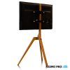 VISMO PRO | ขายึดจอทีวี 3ขาไม้บีชพรีเมียม Triple Easel TV Stand - Image 8