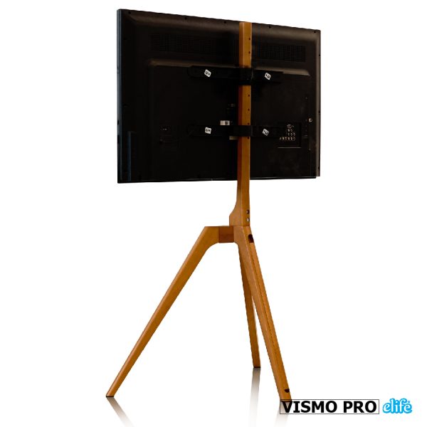 VISMO PRO | ขายึดจอทีวี 3ขาไม้บีชพรีเมียม Triple Easel TV Stand - Image 8