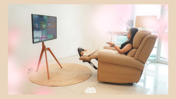 Cozy Set B โซฟาปรับไฟฟ้า+ขาตั้งทีวีไม้บีช Vismo Pro จัดส่งฟรี! (จำกัดสิทธิ์เพียง 5ชุด/เดือน) - Image 5