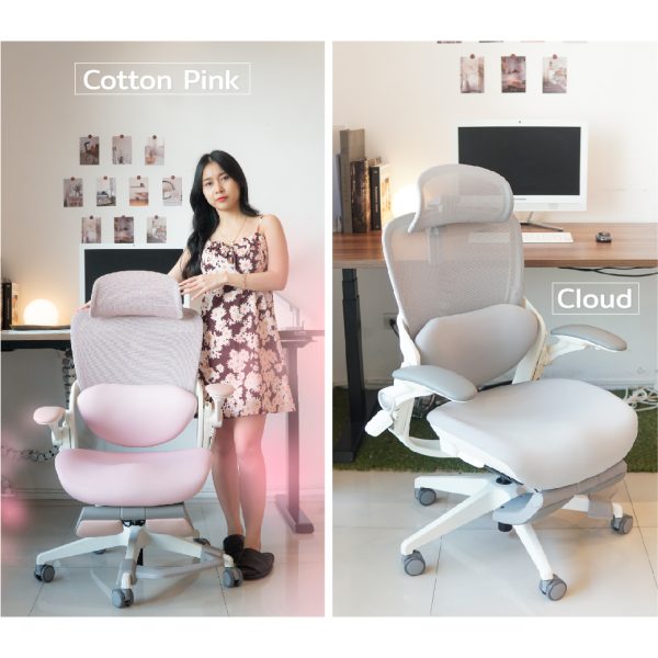 Her7 เก้าอี้Ergonomic สำหรับผู้หญิง Ergonomic Chair For Women (ผู้หญิงชอบ ผู้ชายใช้ดี) - Image 8