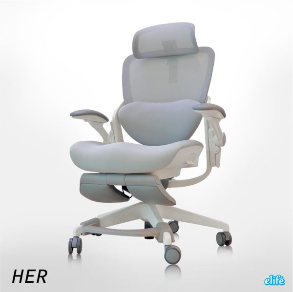Her7 เก้าอี้Ergonomic สำหรับผู้หญิง Ergonomic Chair For Women (ผู้หญิงชอบ ผู้ชายใช้ดี) - Image 9