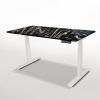 Raise3 Ergo Desk | Marble Collection โต๊ะทำงานปรับไฟฟ้าเพื่อสุขภาพหินแท้ ใช้ในห้องครัว,ทำอาหาร กันน้ำ100% - Image 2