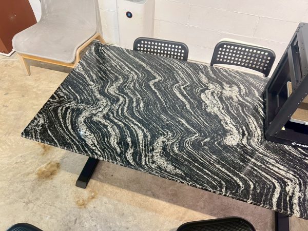 Raise3 Ergo Desk | Marble Collection โต๊ะทำงานปรับไฟฟ้าเพื่อสุขภาพหินแท้ ใช้ในห้องครัว,ทำอาหาร กันน้ำ100% - Image 8