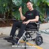 Eco5 | รถเข็นไฟฟ้า ราคาประหยัด น้ำหนักเบา พับได้บาง สำหรับท่องเที่ยว - Image 8