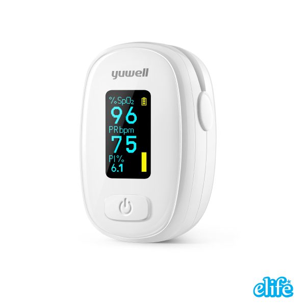 เครื่องวัดออกซิเจน จอสี Bluetooth YX310 - Image 3