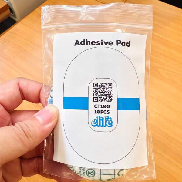 Adhesive Pads | พลาสเตอร์กันน้ำ10ชิ้น สำหรับ CGM CT-10 - Image 9