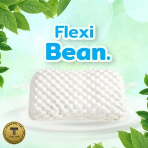 Flexi Bean หมอนยางพาราสำหรับคนนอนดิ้น