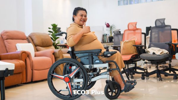 Eco3Plus | รถเข็นไฟฟ้า อึด ถึก ทน ล้อตัน24นิ้ว โครงสร้างเหล็กคาร์บอน - Image 8