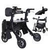 Lite5 | รถวีลแชร์ช่วยเดินแบบไฟฟ้าผู้สูงอายุ ใช้งานได้ 5ระบบ เบาเพียง 16กก. Electric Rollator Wheelchair