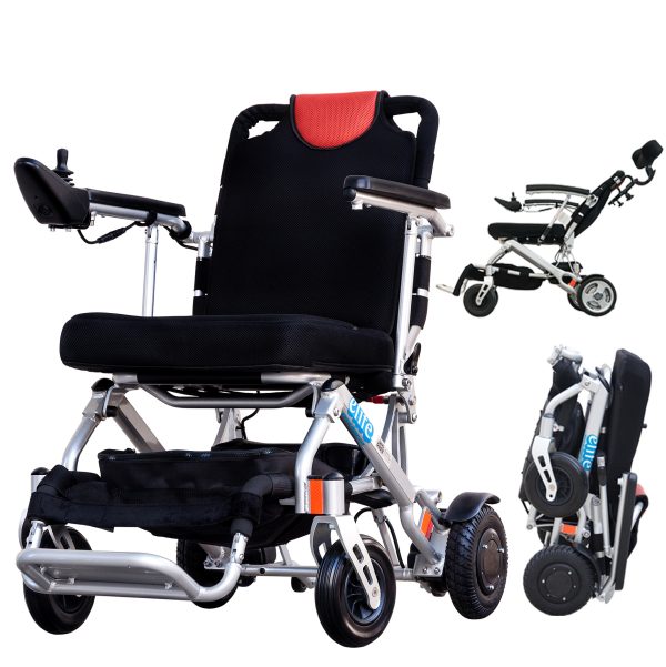 Pro3 | รถเข็นไฟฟ้า เบา 18.5 Kg นั่งสบาย Safety Brake