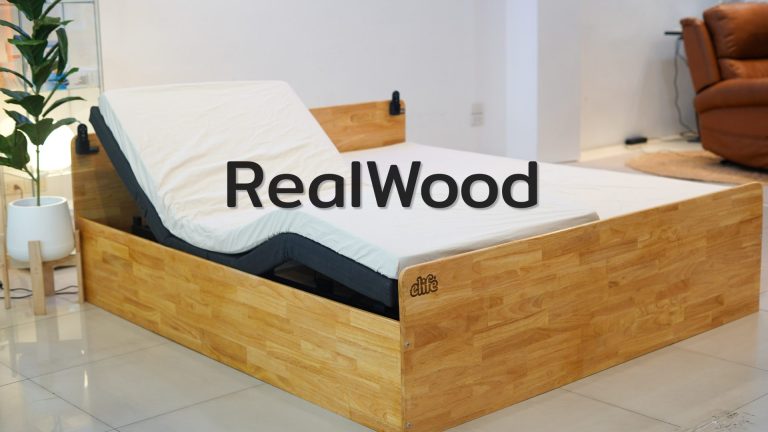 Read more about the article Cozy3 RealWood เตียงไฟฟ้าโครงไม้แท้ ดีอย่างไร?