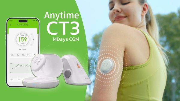 Anytime CT3 | CGM ตรวจน้ำตาลต่อเนื่อง 14วัน เพิ่มผู้ติดตามได้ Rechargeable Battery - Image 4