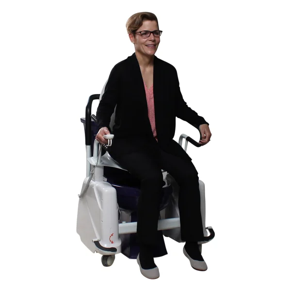 Life 3 Fording Chair | พยุงนั่งชักโครกไฟฟ้า สำหรับผู้สูงอายุ Toilet Lifting 3 ฟังก์ชั่น ไร้สายไฟ แบตเตอรี่ Li-On - Image 5