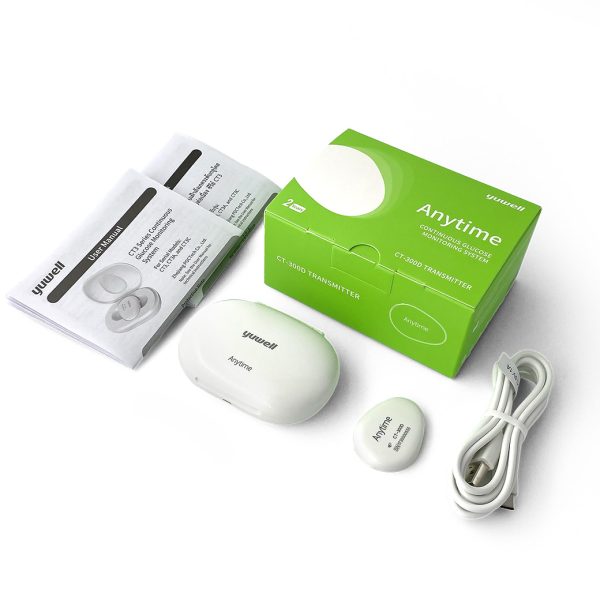 Anytime CT3 | CGM ตรวจน้ำตาลต่อเนื่อง 84วัน (6กล่อง) เพิ่มผู้ติดตามได้ Rechargeable Battery - Image 7