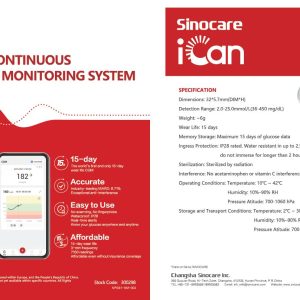 iCan i3 | CGM วัดน้ำตาลต่อเนื่อง 15 วัน All-in-1 แทนการเจาะน้ำตาล 7,160 ครั้ง