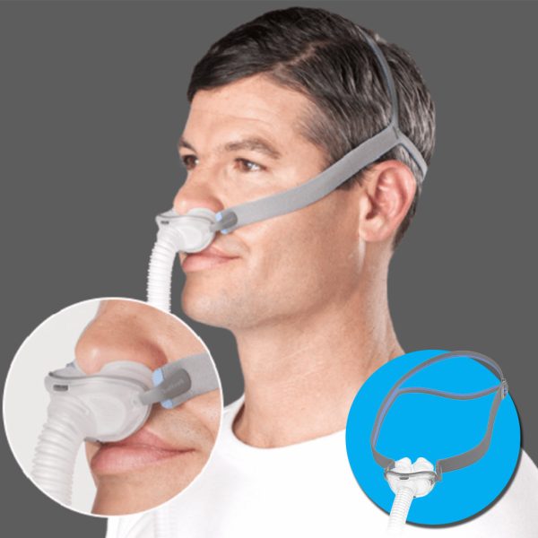Airfit P10 | Nasal Pillow สำหรับ CPAP หน้ากากแบบรองใต้จมูก สบายสัมผัสร่างกายน้อยสุด - Image 5