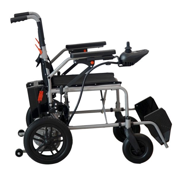 Eco1 | วีลแชร์ไฟฟ้า ถูกสุด พับได้เล็ก Carbon Steel ประกัน2ปี - Image 3